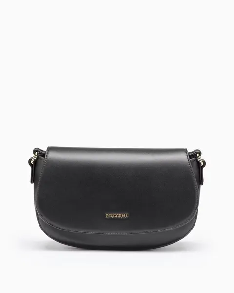 Czarna torebka damska bagietka PUCCINI BK1241200M-1