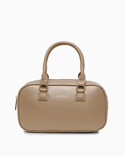 Mała torebka kuferek PUCCINI BK2251019M-2A beżowy