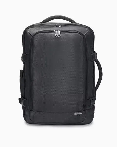 Plecak na laptopa 16" PUCCINI PM9031-1 32l poszerzany czarny