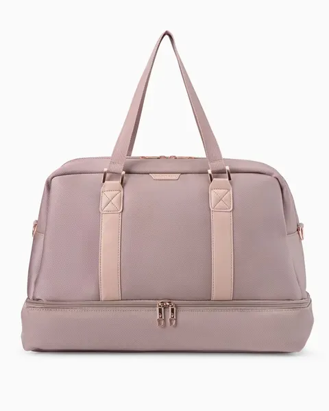 Duża torba podróżna PUCCINI BM9019-L-3C na weekend 39l różowa