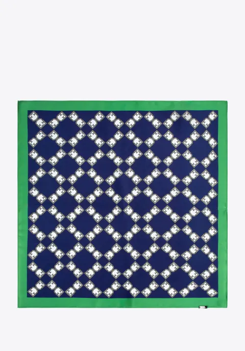 Apaszka jedwabna WITTCHEN 103-7D-S01-X4 wzory geometryczne