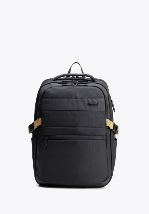 Plecak męski na laptopa 13"/14" WITTCHEN 102-3P-802-19 czarno-beżowy