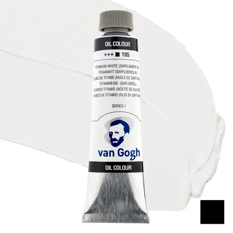 Farba olejna Van Gogh 40 ml - 105 S1 Titanium White