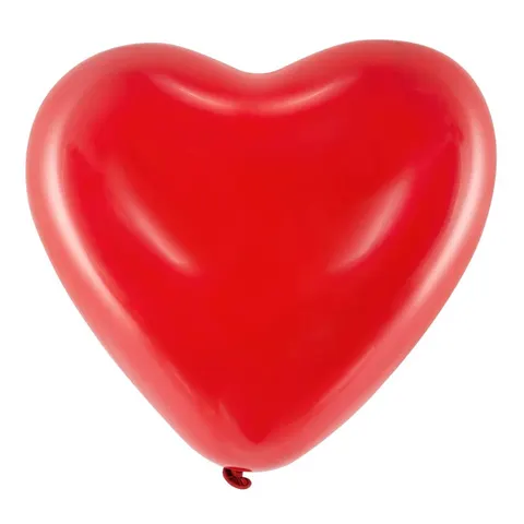 Balony serca czerwone 23 cm 10 cali 100 szt