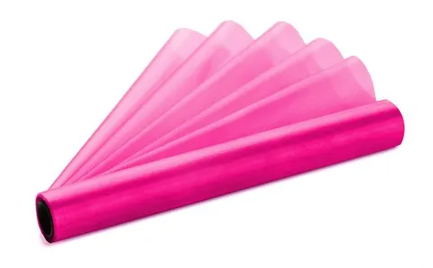 Organza ciemnoróżowa 36 cm x 9 m