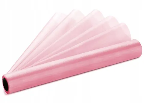 Organza jasnoróżowa 36 cm x 9 m