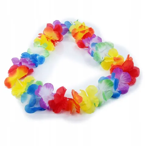Naszyjnik hawajski 90cm PARTYDECO mix kolorów 1szt.