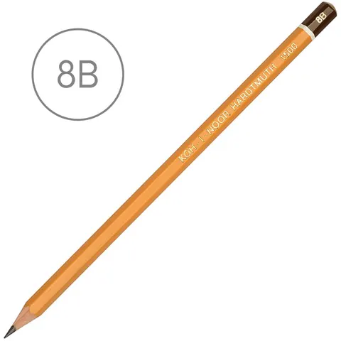 Ołówek grafitowy 8B - 1500 - KOH-I-NOOR