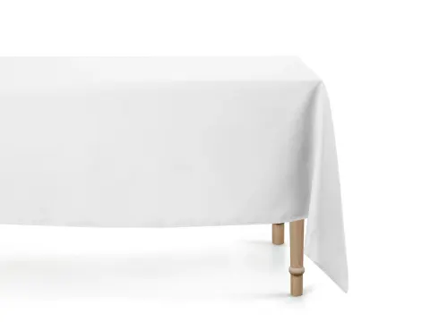 Obrus plamoodporny biały 180 cm x 300 cm