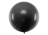 Balon gigant okrągły czarny pastelowy 100 cm PartyDeco