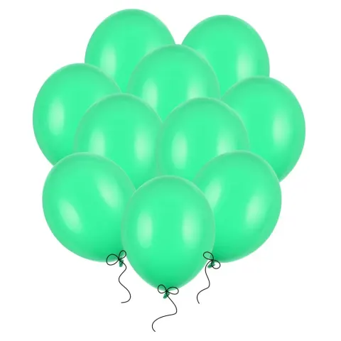 Balony zielone pastelowe 27 cm 12 cali 100 szt PartyDeco