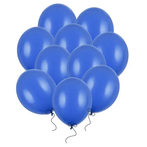 Balony niebieskie pastelowe 27 cm 12 cali 100 szt PartyDeco