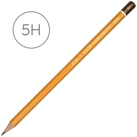 Ołówek grafitowy 5H - 1500 - KOH-I-NOOR