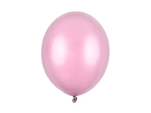 Balon jasnoróżowy metaliczny 30 cm 14 cali 1 szt