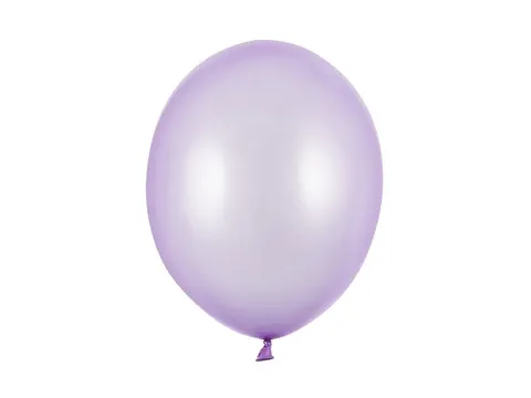 Balon jasny liliowy metaliczny 30 cm 14 cali 1 szt