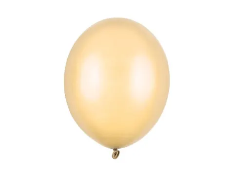 Balon jasny pomarańczowy metaliczny 30 cm 14 cali 1 szt