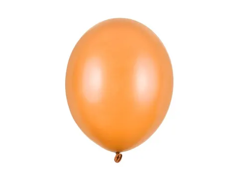 Balon pomarańczowy metaliczny 30 cm 14 cali 1 szt