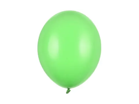 Balon jasnozielony pastelowy 30 cm 14 cali 1 szt