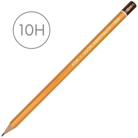Ołówek grafitowy 10H - 1500 - KOH-I-NOOR