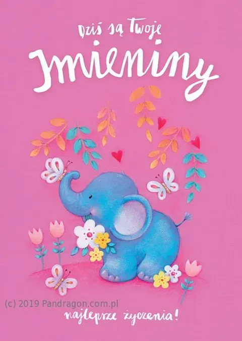 Kartka imieninowa - dziś są Twoje imieniny!