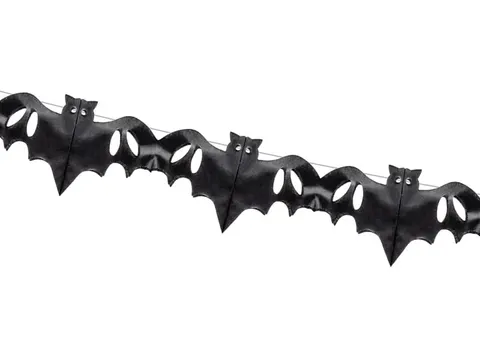 Girlanda nietoperze na Halloween 400 cm