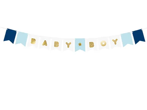 Baner na przywitanie dziecka Baby Boy 160 cm