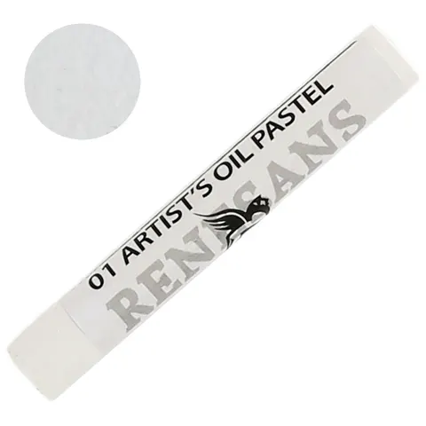 Pastela olejna Renesans 01 Biel