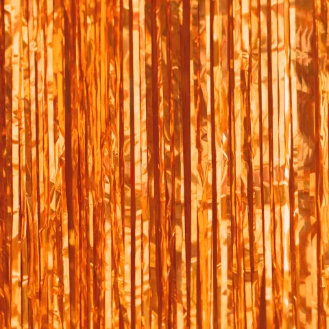 Kurtyna imprezowa pomarańczowa 100 cm x 200 cm