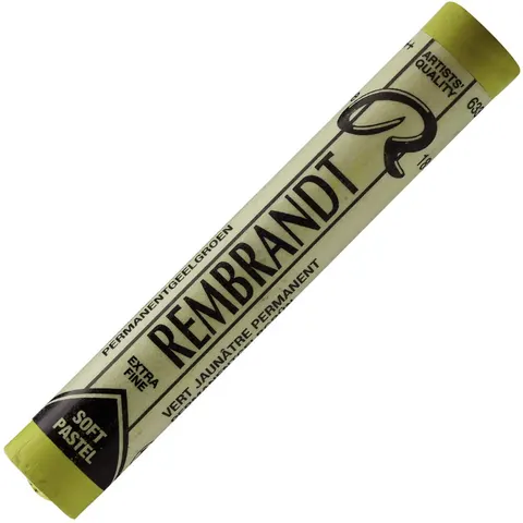 Pastela sucha Rembrandt Talens - 633,5 Permanent yellow green