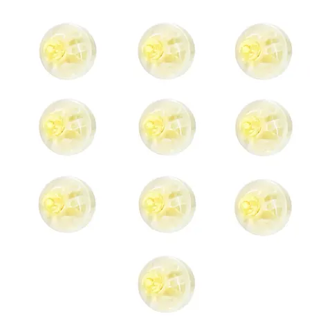 Diody led do balonów białe ciepłe światło 10 szt