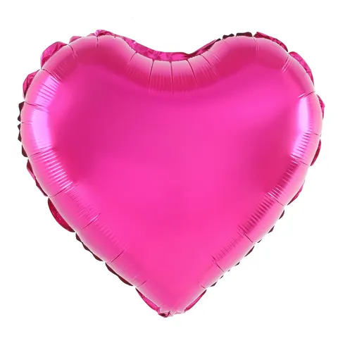 Balon foliowy Serce fuksja 45 cm