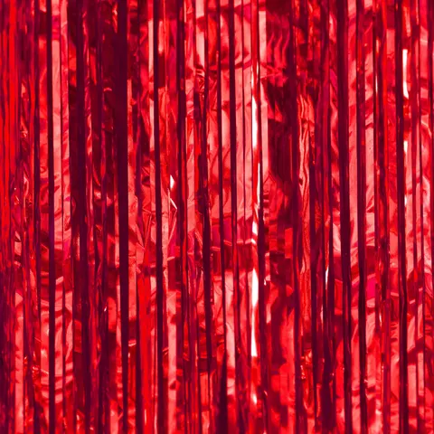 Kurtyna imprezowa czerwona 100 cm x 250 cm