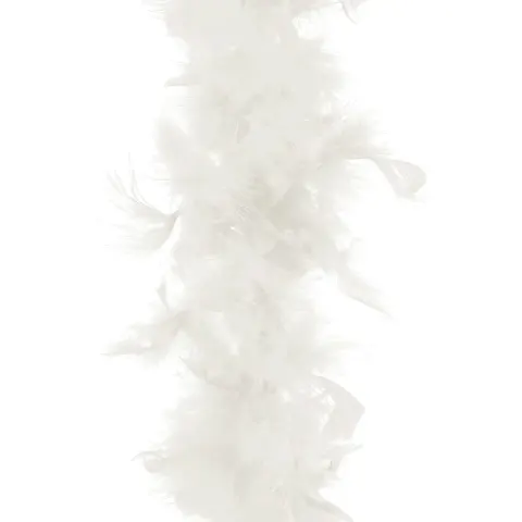 Boa z piór białe 190 cm