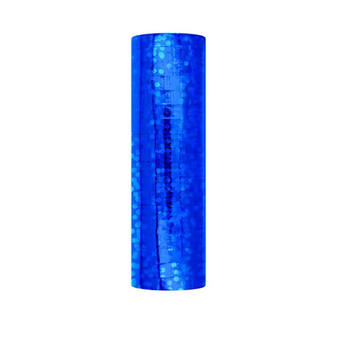 Serpentyna holograficzna brokatowa granatowa