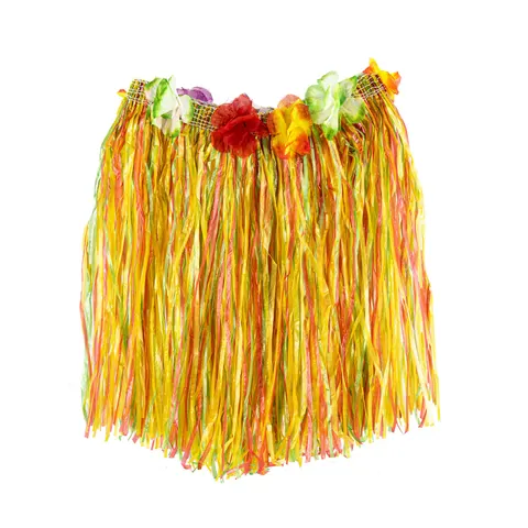Spódniczka hawajska kolorowa 40 cm