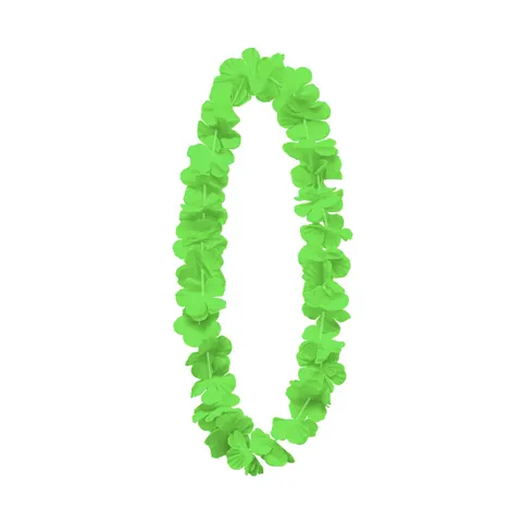 Naszyjnik hawajski zielony 100 cm