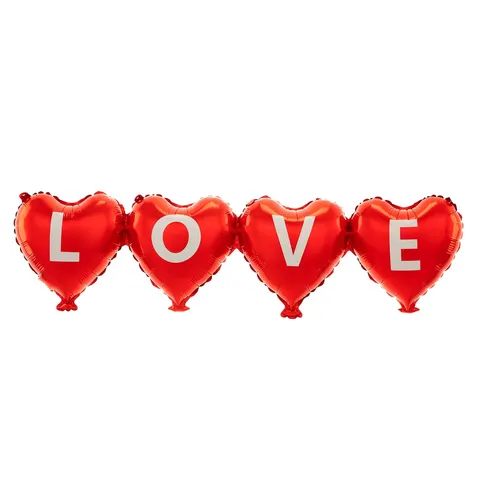 Girlanda balonowa Serca Love 101 cm