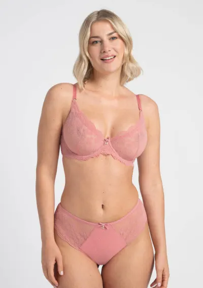 Samanta - Biustonosz Rose A152 różany miękki 85B Różowy