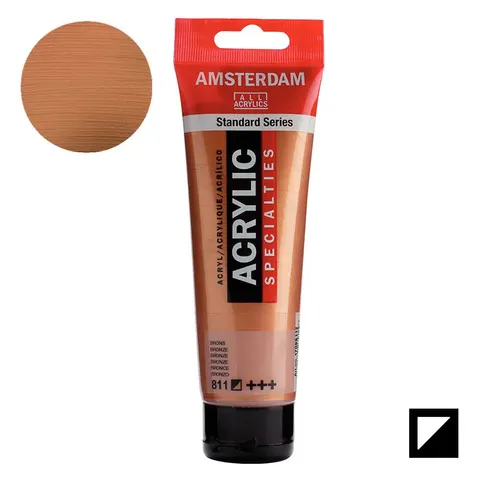 Farba akrylowa Amsterdam Acrylic 120 ml - 811 Bronze