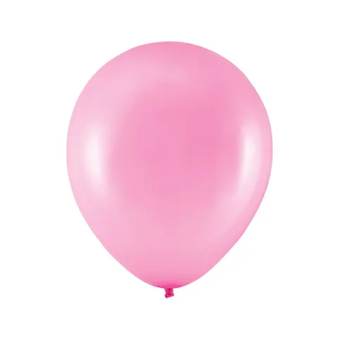 Balony metaliczne różowe 5 cali 100 szt