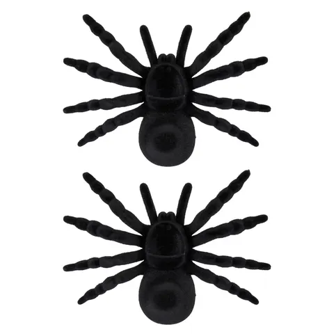 Pająki plastiikowe na Halloween tarantula 2 szt