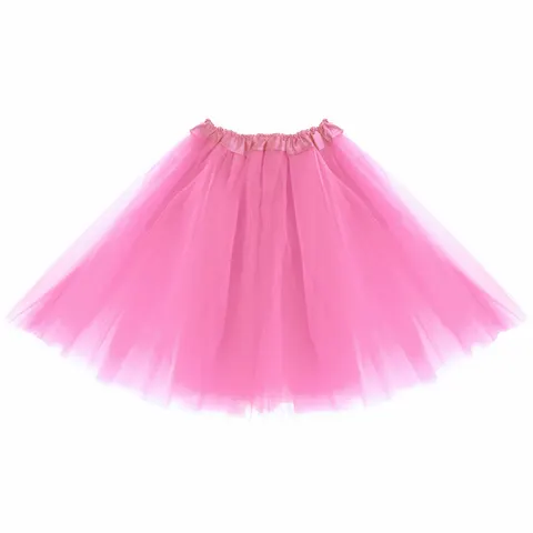 Spódniczka tiulowa tutu jasnoróżowa 40 cm
