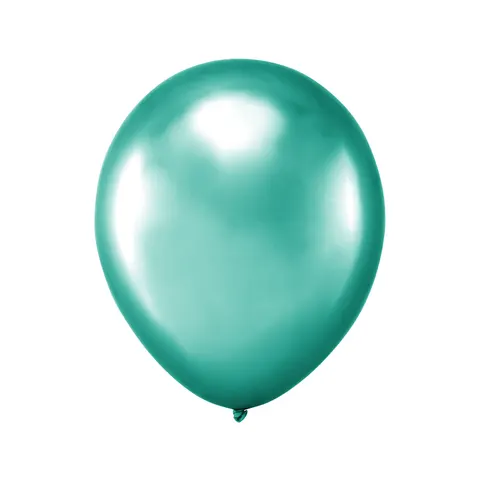 Balony chrom morskie 10 cali 10 szt