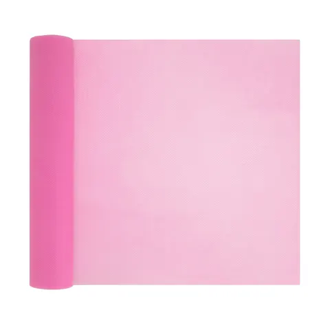 Tiul gładki różowy 30 cm x 9 m