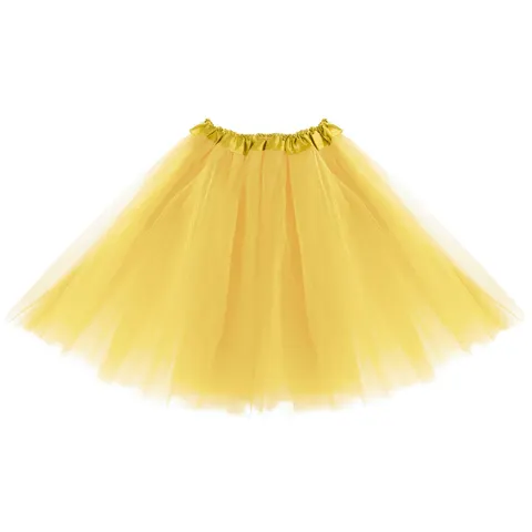 Spódniczka tiulowa tutu miodowa 40 cm