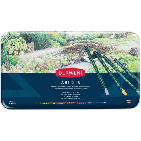 Zestaw kredek Derwent Artists - 72 szt.