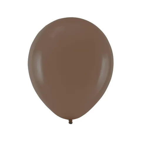 Balony pastelowe czekoladowe 5 cali 20 szt