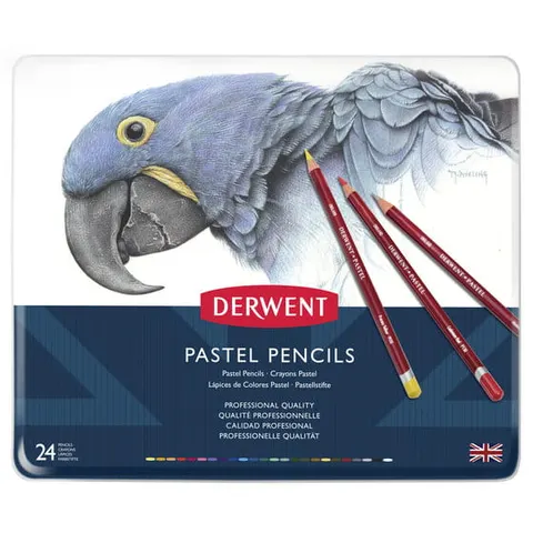 Zestaw pasteli w kredce Derwent Pastel Pencils - 24 szt.