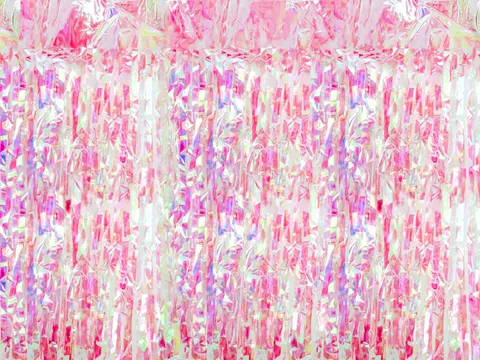 Kurtyna Party opalizujący różowy 100 cm x 200 cm