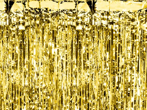 Kurtyna Party złoty 100x200 cm